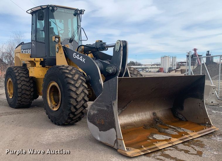 image for item DM7746 2015 John Deere 644K wheel loader