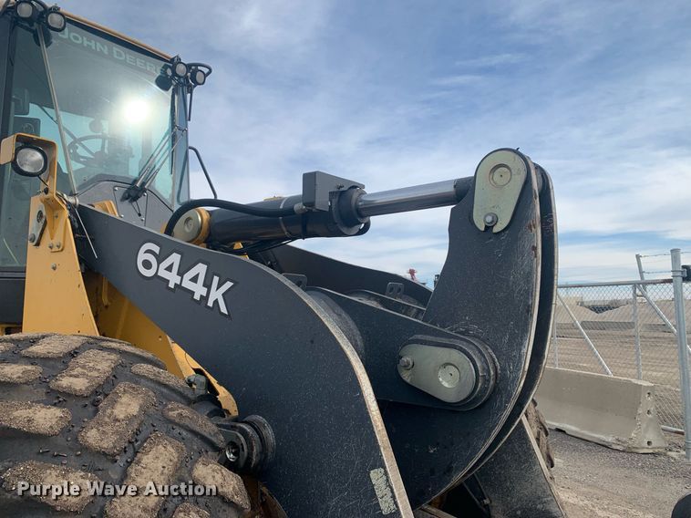image for item DM7746 2015 John Deere 644K wheel loader