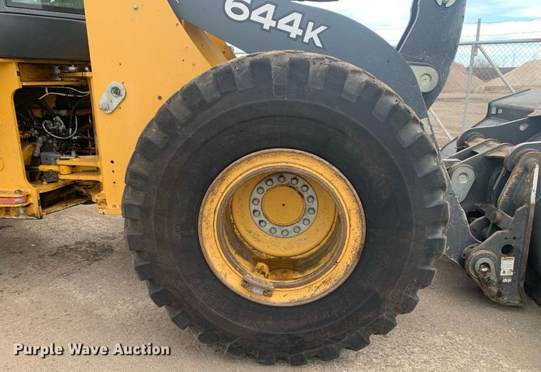 image for item DM7746 2015 John Deere 644K wheel loader