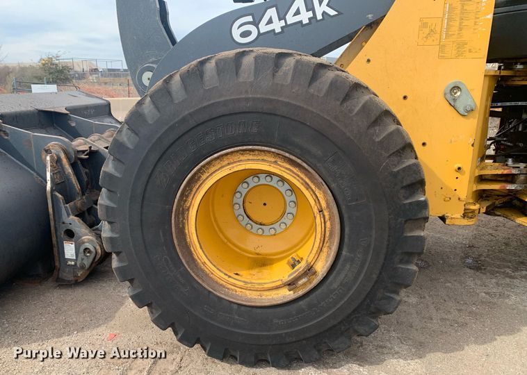 image for item DM7746 2015 John Deere 644K wheel loader