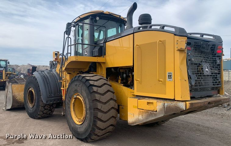 image for item DM7747 2017 John Deere 744K II wheel loader