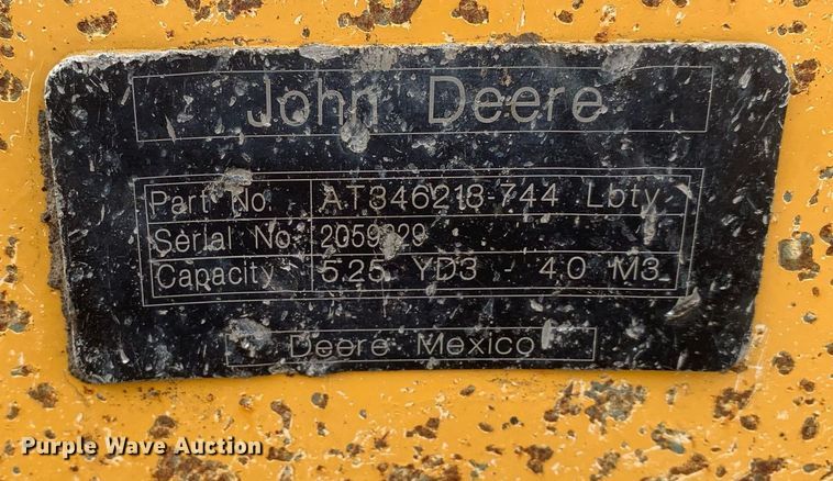 image for item DM7747 2017 John Deere 744K II wheel loader