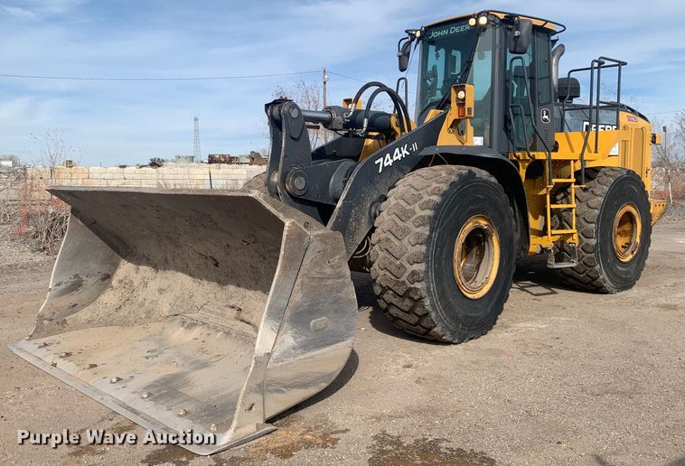image for item DM7748 2015 John Deere 744K II wheel loader