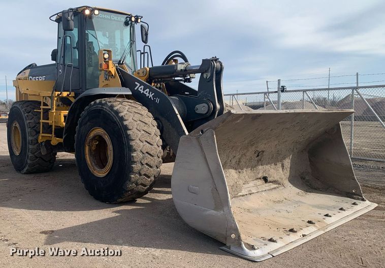 image for item DM7748 2015 John Deere 744K II wheel loader