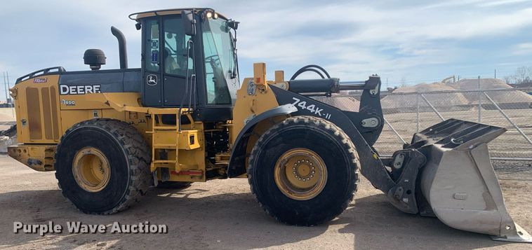 image for item DM7748 2015 John Deere 744K II wheel loader