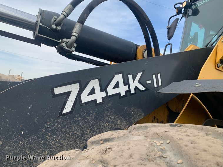 image for item DM7748 2015 John Deere 744K II wheel loader