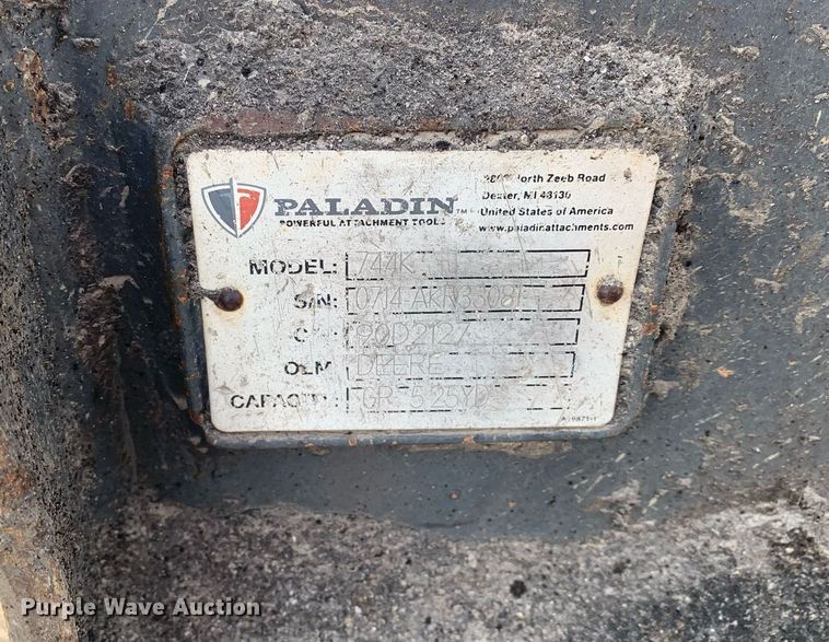 image for item DM7748 2015 John Deere 744K II wheel loader