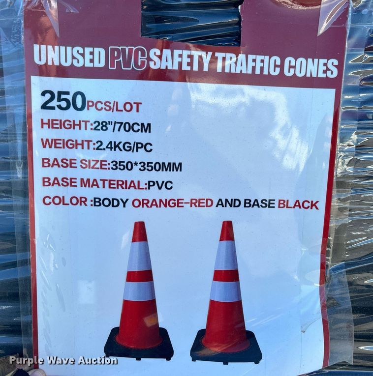 image for item DN0659 Approximately 250 traffic cones