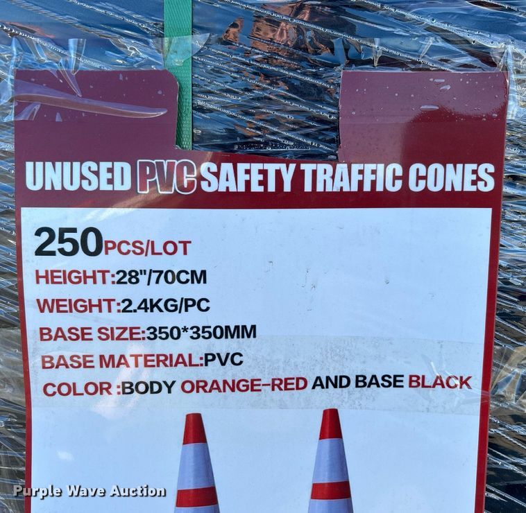 image for item DN0660 Approximately 250 traffic cones