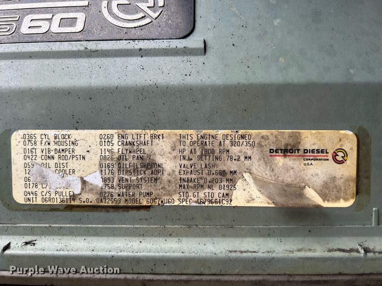 image for item DN0670 1994 International  9400 dump truck