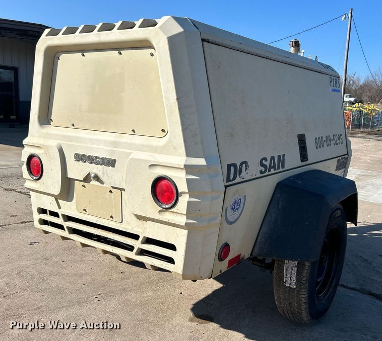 image for item DN0681 2016 Doosan P185WDO air compressor