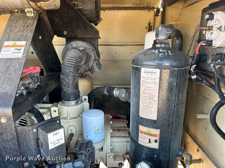 image for item DN0681 2016 Doosan P185WDO air compressor