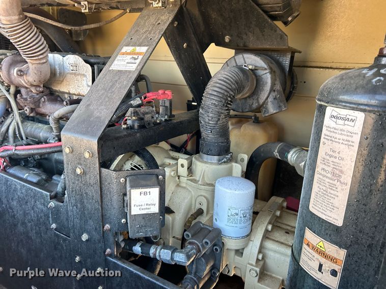 image for item DN0681 2016 Doosan P185WDO air compressor