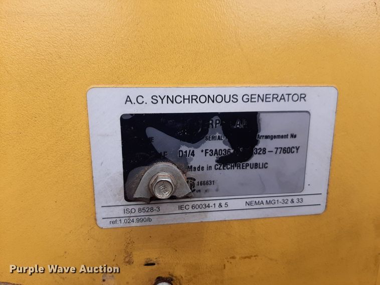 image for item DP2581 Caterpillar XQ100 generator