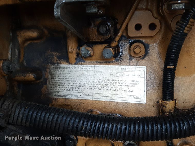 image for item DP2581 Caterpillar XQ100 generator