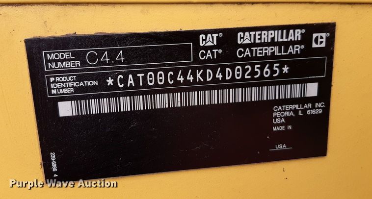 image for item DP2581 Caterpillar XQ100 generator