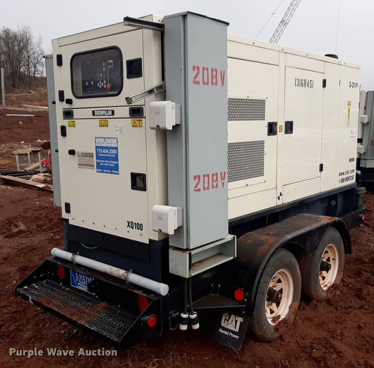 image for item DP2582 Caterpillar XQ100 generator
