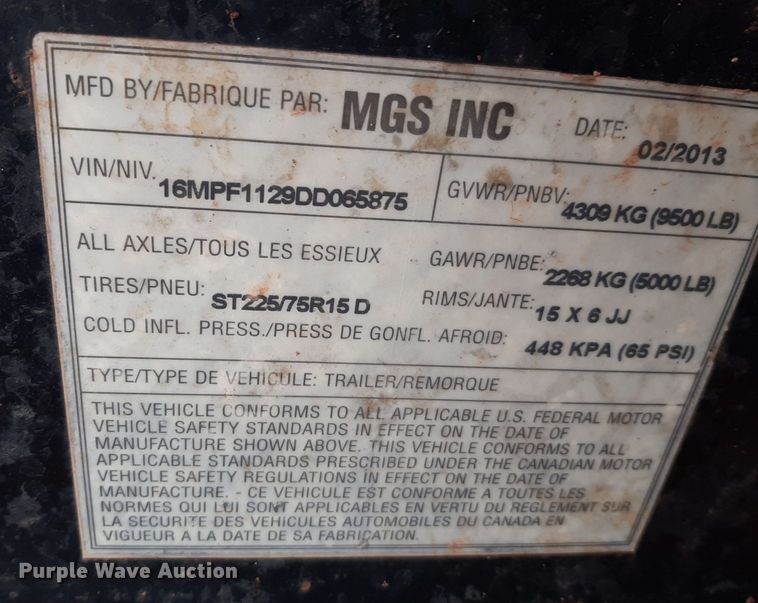 image for item DP2582 Caterpillar XQ100 generator