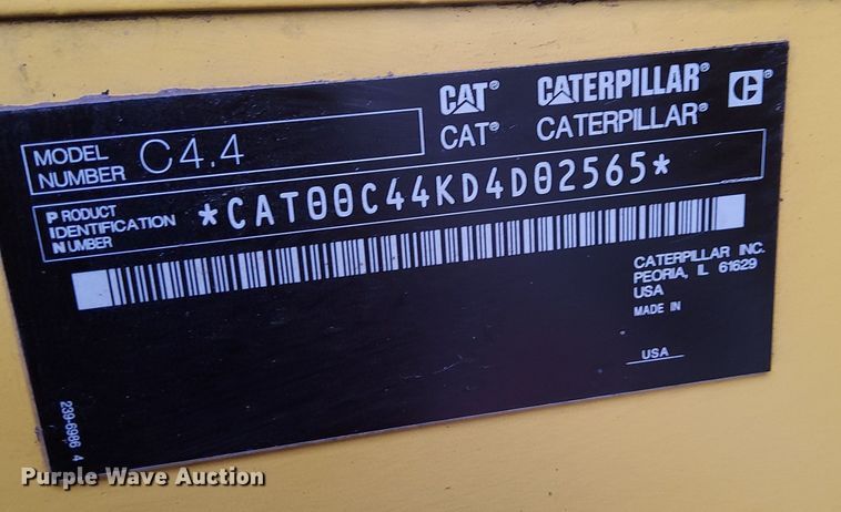 image for item DP2582 Caterpillar XQ100 generator