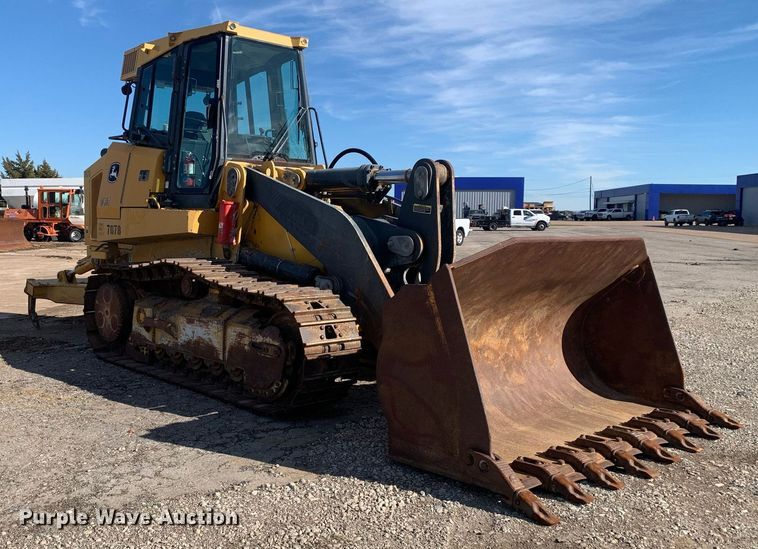 image for item DP8824 2015 John Deere 755K track loader