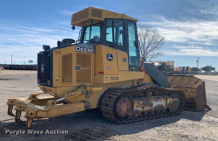 image for item DP8824 2015 John Deere 755K track loader