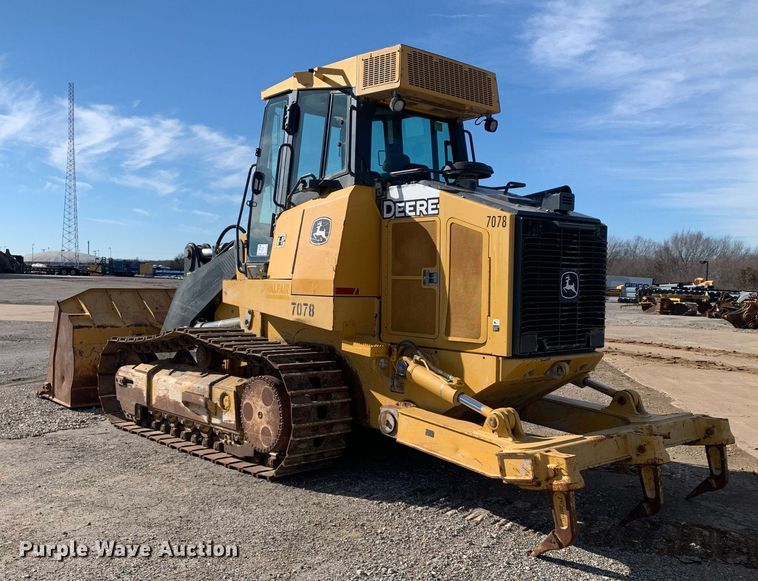 image for item DP8824 2015 John Deere 755K track loader