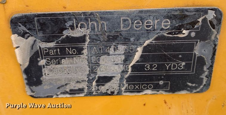 image for item DP8824 2015 John Deere 755K track loader