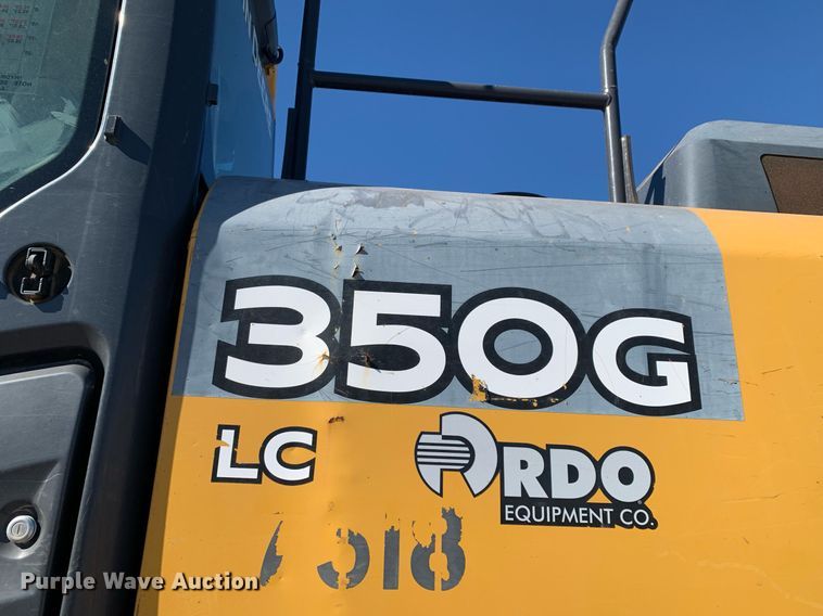 image for item DP8826 2017 John Deere 350G LC excavator