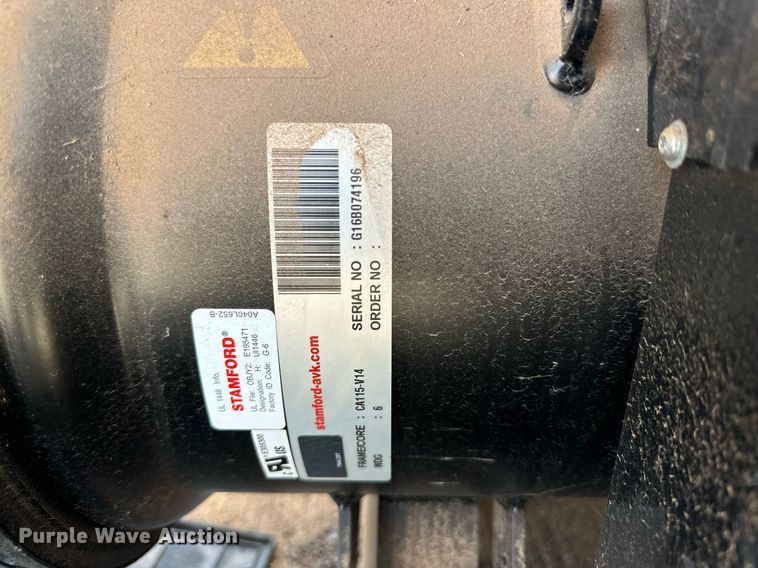 image for item DQ1584 Cummins C36 N6 generator