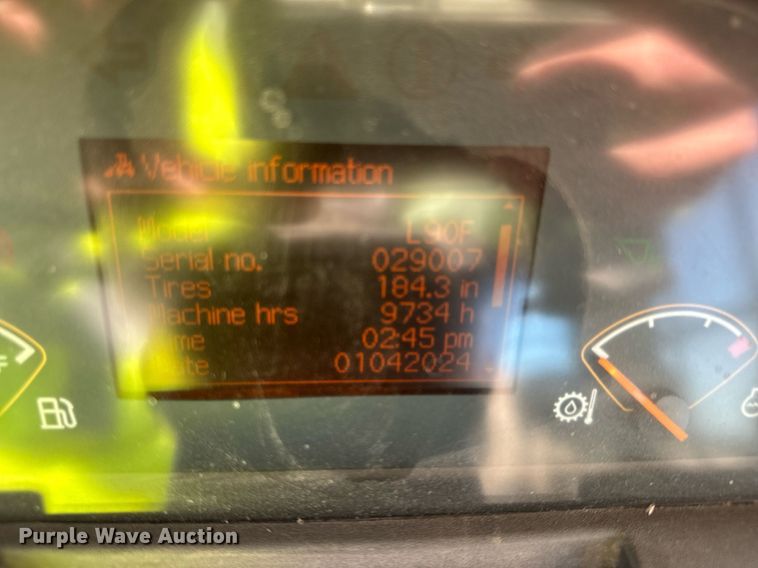 image for item DQ6711 2012 Volvo L90F wheel loader