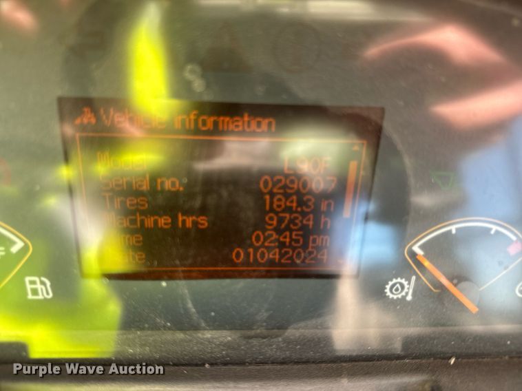 image for item DQ6711 2012 Volvo L90F wheel loader