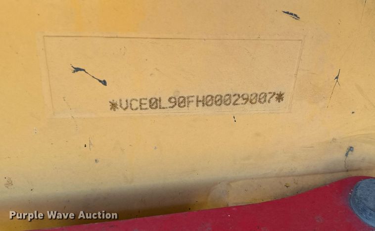 image for item DQ6711 2012 Volvo L90F wheel loader