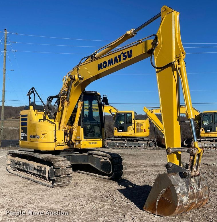 image for item DS5396 2018 Komatsu  PC138USLC-11  excavator