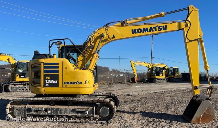 image for item DS5396 2018 Komatsu  PC138USLC-11  excavator