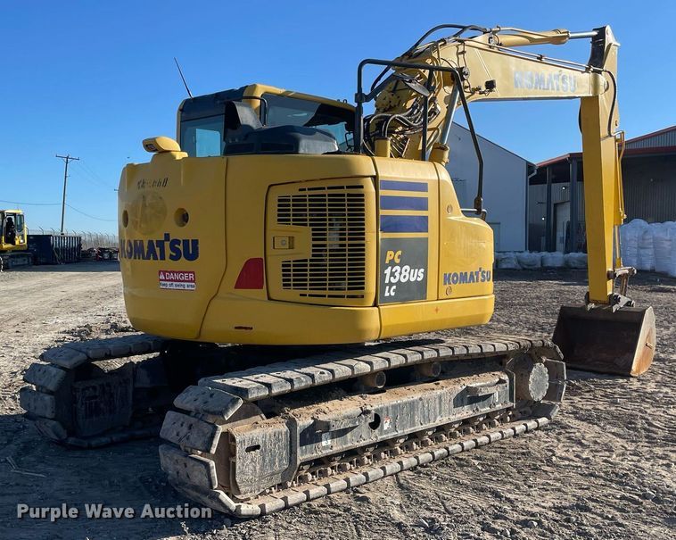 image for item DS5396 2018 Komatsu  PC138USLC-11  excavator