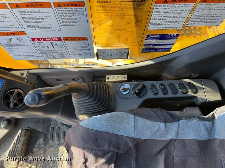 image for item DS5396 2018 Komatsu  PC138USLC-11  excavator