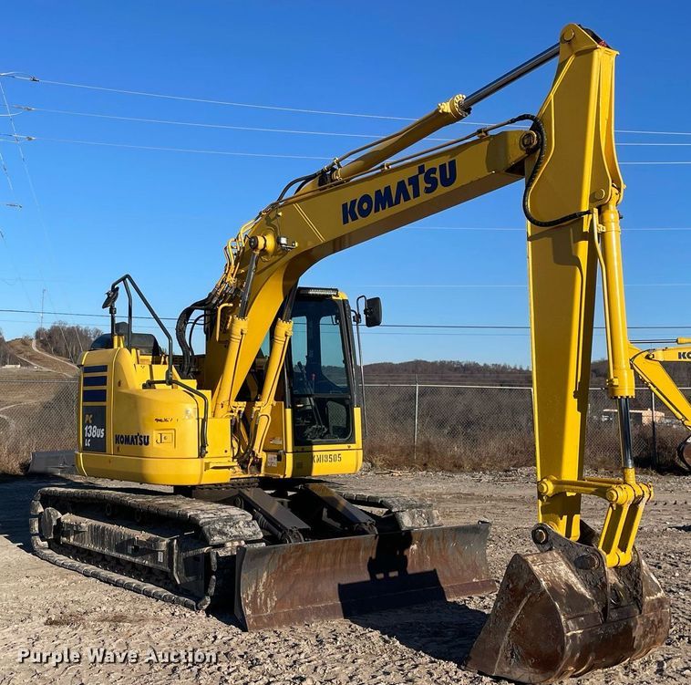 image for item DS5398 2018 Komatsu  PC138USLC-11 excavator