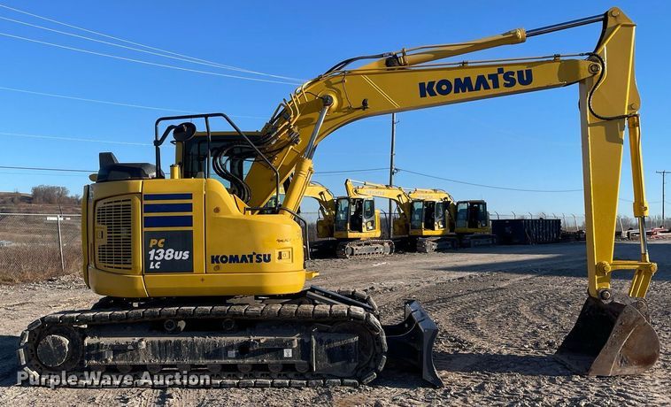 image for item DS5398 2018 Komatsu  PC138USLC-11 excavator