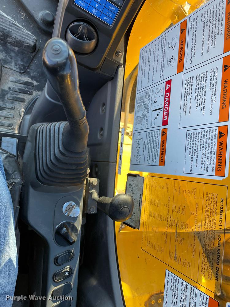 image for item DS5398 2018 Komatsu  PC138USLC-11 excavator