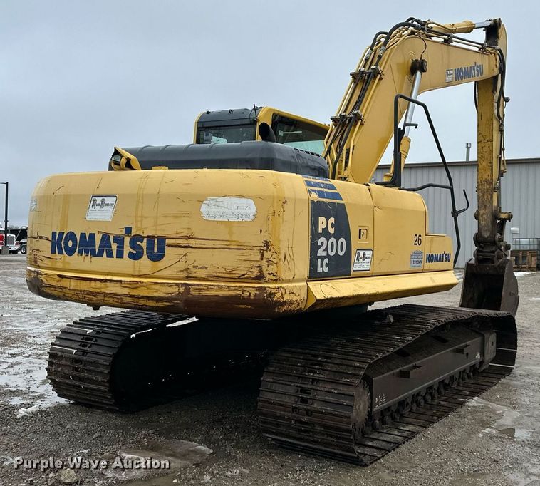 image for item DW2947 2012 Komatsu PC200LC-8 excavator