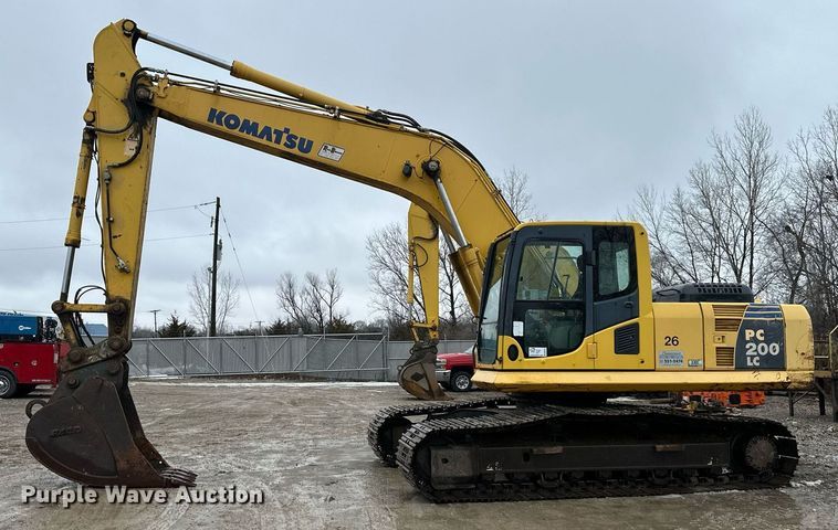 image for item DW2947 2012 Komatsu PC200LC-8 excavator