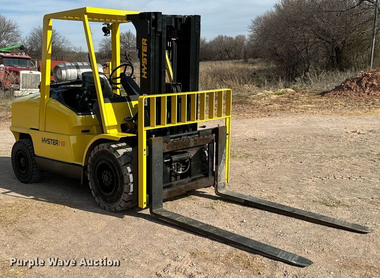 image for item EJ0208 2006 Hyster 110 forklift