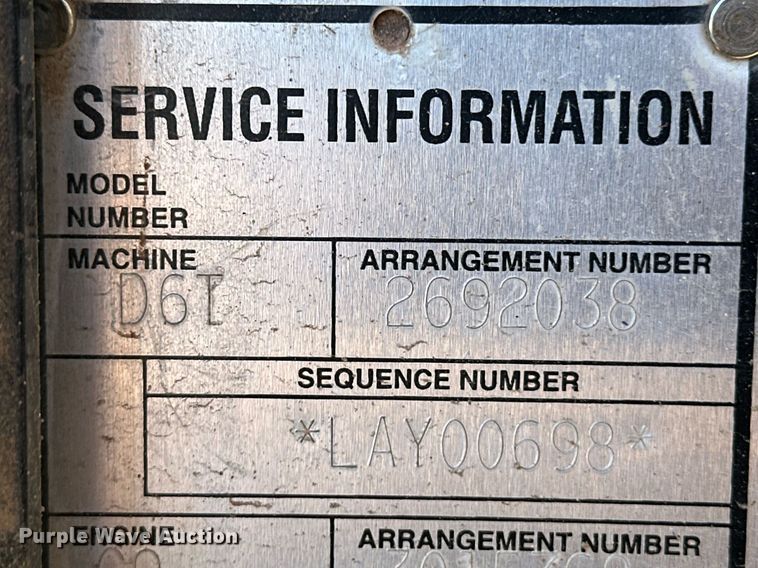 image for item EK9956 2008 Caterpillar D6T XL dozer