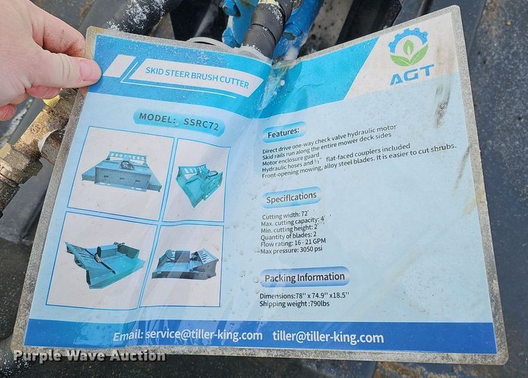 image for item IO9852 2023 Mower King SSRC 72