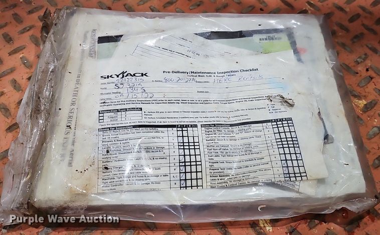 image for item IO9853 2018 SkyJack SJIII 3219 scissor lift