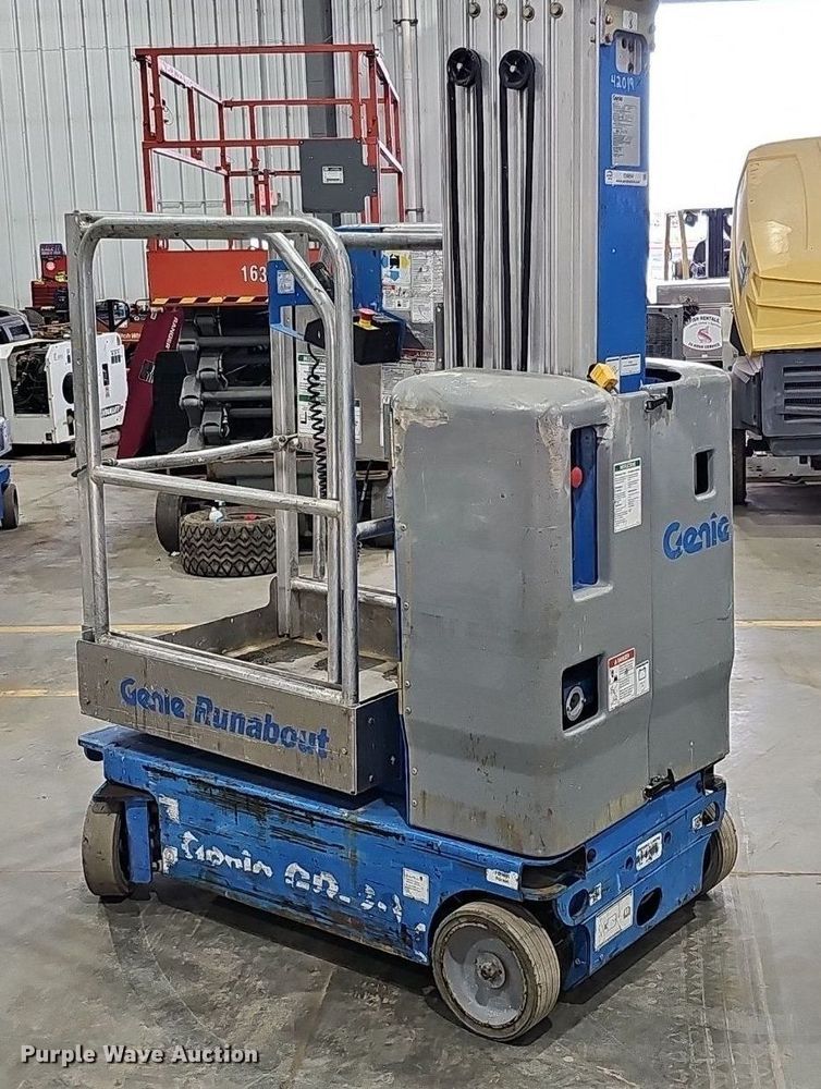 image for item IO9854 2016 Genie Runabout GR-20 vertical lift