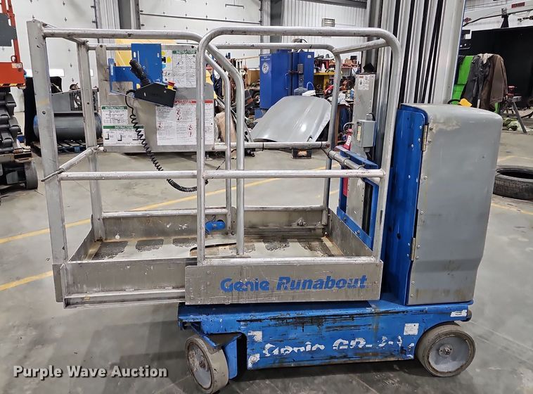 image for item IO9854 2016 Genie Runabout GR-20 vertical lift