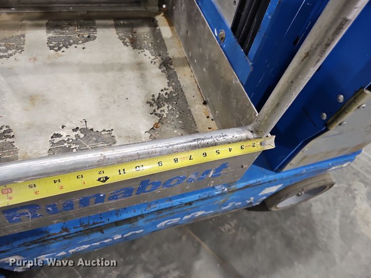 image for item IO9854 2016 Genie Runabout GR-20 vertical lift