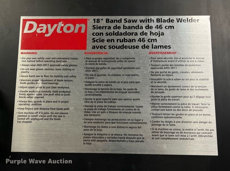 image for item JT9084 Dayton  4TK02A 18