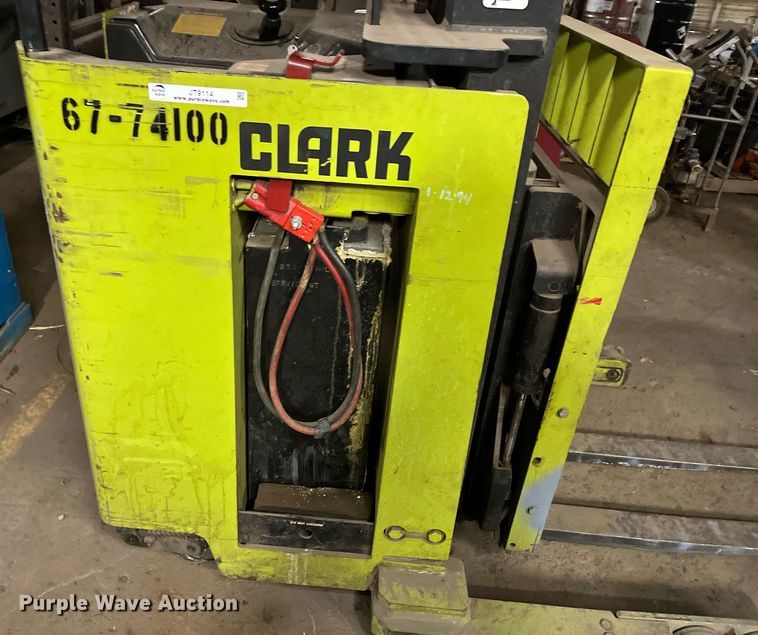 image for item JT9114 Clark  NP300D30 forklift